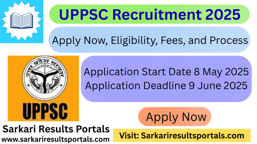 UPPSC Recruitment 2025