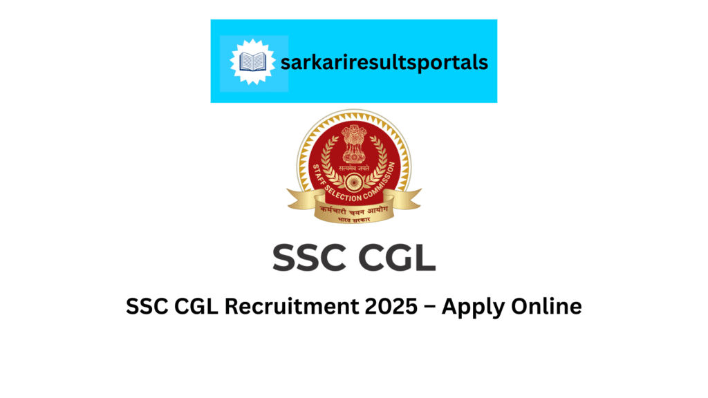 SSC CGL Recruitment 2025