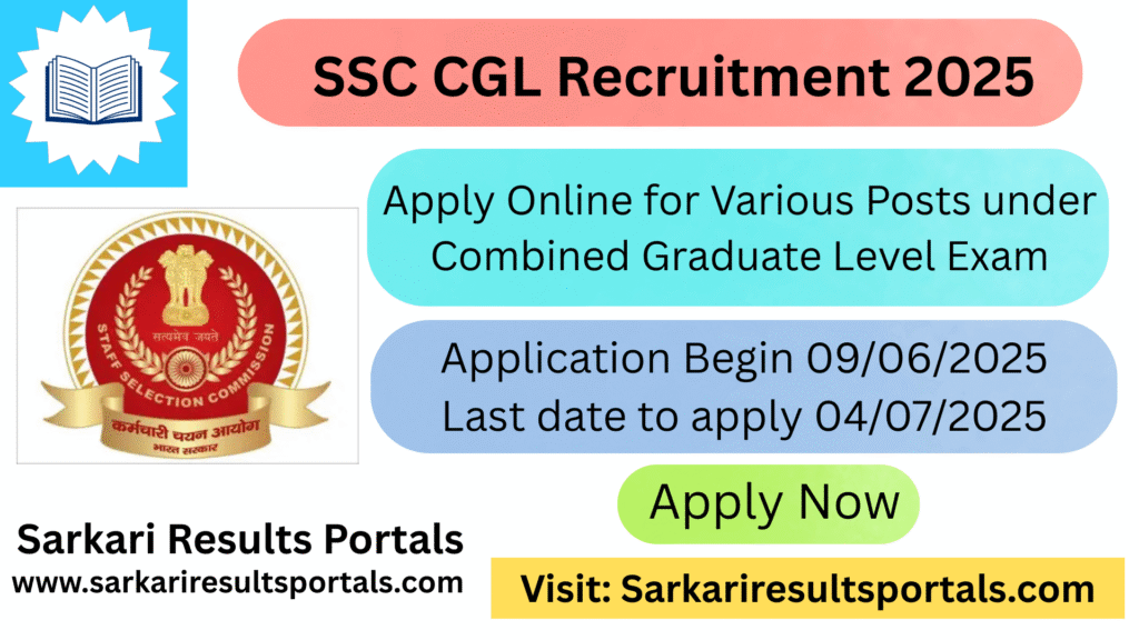 SSC CGL Recruitment 2025