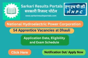 NHPC Apprentice Recruitment 2025